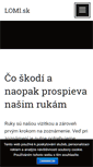 Mobile Screenshot of lomi.sk