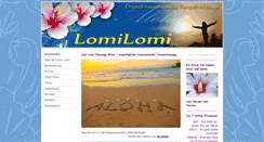 Desktop Screenshot of lomi.at